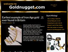 Tablet Screenshot of goldnugget.com